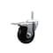 Service Caster 35 Inch Soft Rubber Wheel Swivel 58 Inch Threaded Stem Caster Total Lock Brake SCC SCC-TSTTL20S3514-SRS-58212 - alternate 1